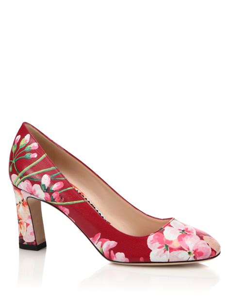 gucci pump with flower|gucci pumps for sale.